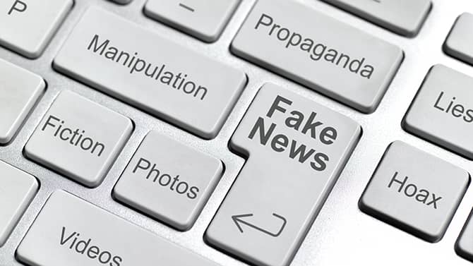 How to spot 'fake news' online